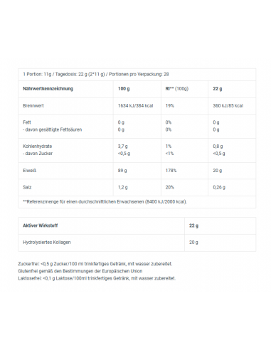 Clear Collagen bevanda in polvere - Biotech acquistare nel negozio online svizzero