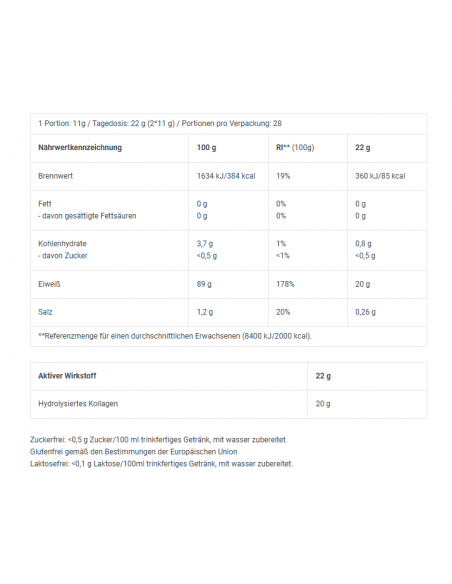 Clear Collagen bevanda in polvere - Biotech acquistare nel negozio online svizzero