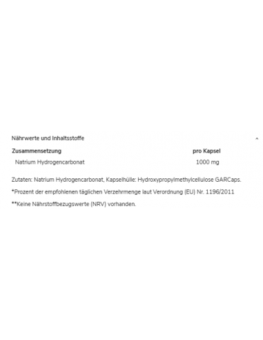 Acheter du bicarbonate de soude - GN Laboratories dans la boutique en ligne suisse