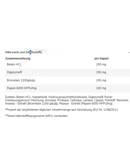 Enzymes digestives - Acheter en ligne des enzymes digestives - GN Laboratories