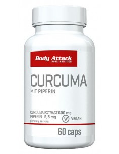 Estratto di curcuma per una digestione ottimale dei grassi Body Attack
