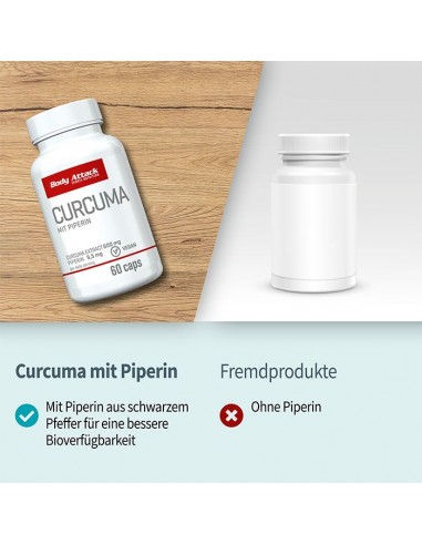 Curcuma extract for optimal fat digestion - Body Attack