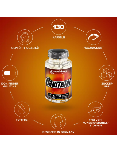 IronMaxx Ornithine 130Stk
