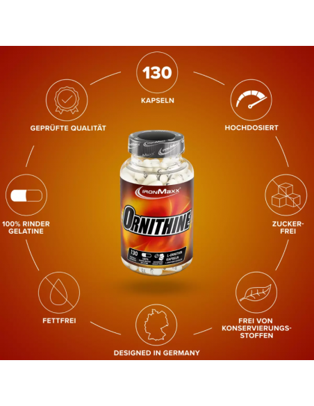 IronMaxx Ornithine 130Stk