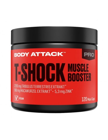 Plus de puissance à l'entraînement : Body Attack T-Shock Muscle Booster