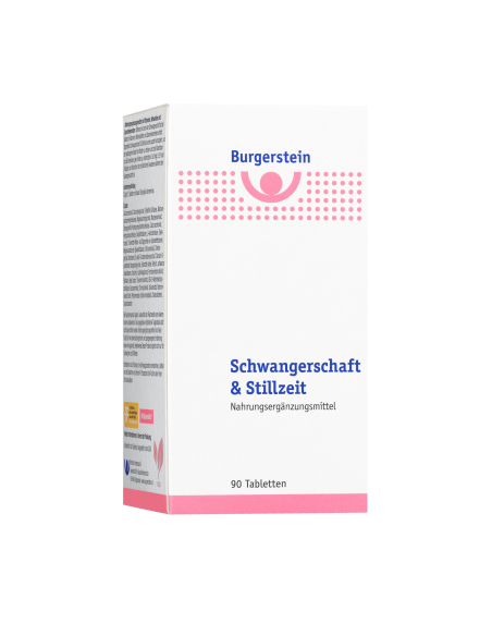 Burgerstein : ton compagnon pendant la grossesse et l'allaitement