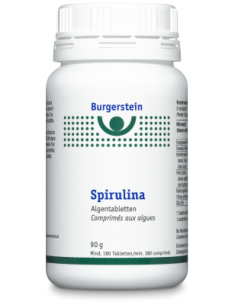 Découvre le pouvoir de l'algue d'eau douce avec Burgerstein Spirulina