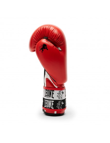 Découvre les nouveaux gants de boxe Leone Iconic en rouge