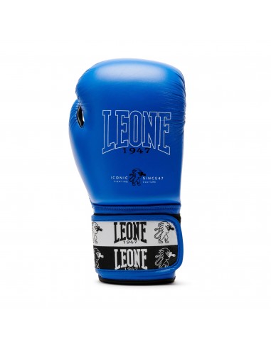 Gants de boxe de Leone : série Iconic en bleu