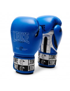 Guantoni da boxe Leone: serie Iconic in blu