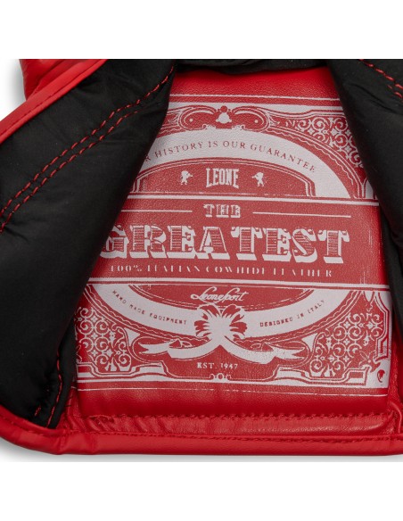 Guanti da boxe perfetti per i professionisti: The Greatest in rosso