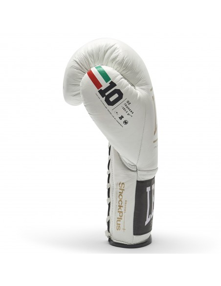 Boxare come un professionista: Leone Shock Plus in bianco - allacciata