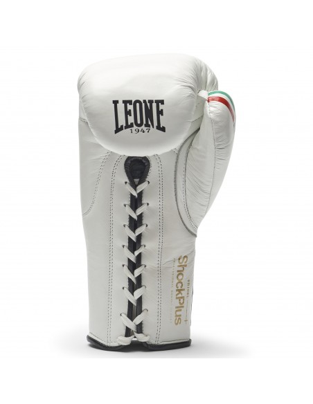 Boxer comme un pro : Leone Shock Plus en blanc - ficelé