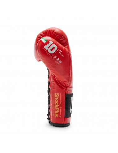 Boxing like a pro: Leone Shock Plus in red - laced