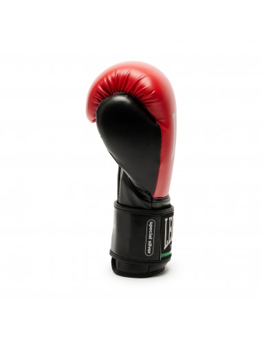 Gants de boxe Leone Thunder rouges GN383 | Suisse