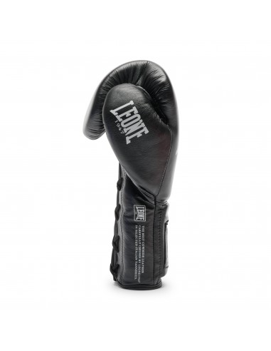 The Greatest Gants de boxe en noir : fermeture à lacets