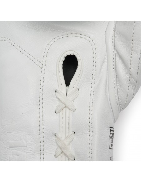Leone The Greatest GN111L Bianco – Guantoni da boxe con lacci