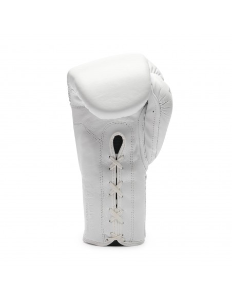 Leone The Greatest GN111L White – Lace-Up Boxing Gloves