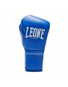 The Greatest boxing gloves in blue: lace fastening 2