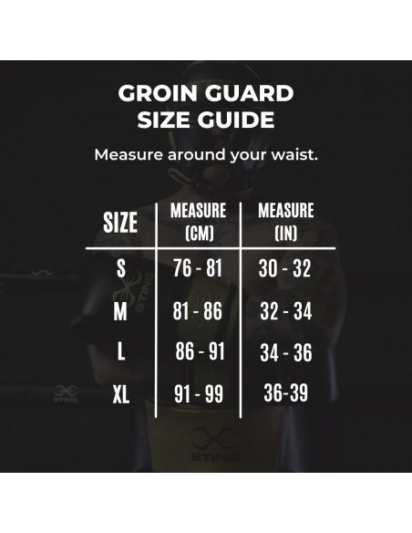 Protezione inguinale Sting: vestibilità sicura e alta traspirabilità combinata