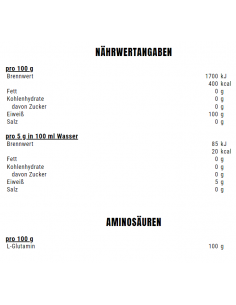 Rigenerazione e performance con la L-glutammina in polvere Weider 2