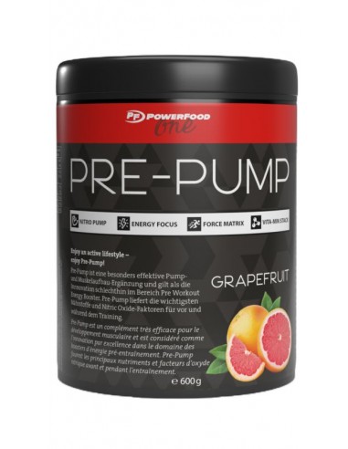 Maximise your pump with PowerFood One's Pre-Pump Booster