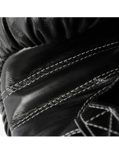 Leone Sport Handgemachte goldene Boxhandschuhe aus Rindsleder