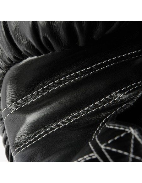 Leone Sport Handgemachte goldene Boxhandschuhe aus Rindsleder