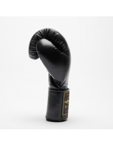 Leone Sport Handgemachte goldene Boxhandschuhe aus Rindsleder