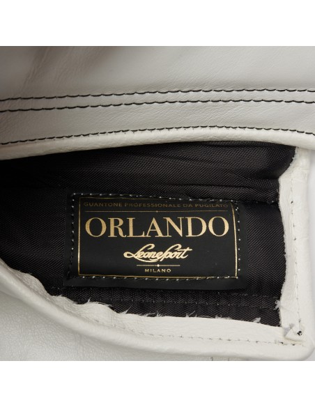 Leone Sport Gants de boxe dorés faits main en cuir de vache