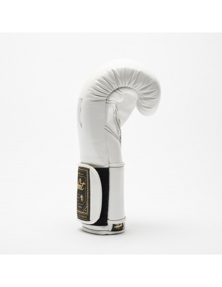 Leone Sport Gants de boxe dorés faits main en cuir de vache