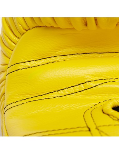 Leone Sport Gants de boxe dorés faits main en cuir de vache