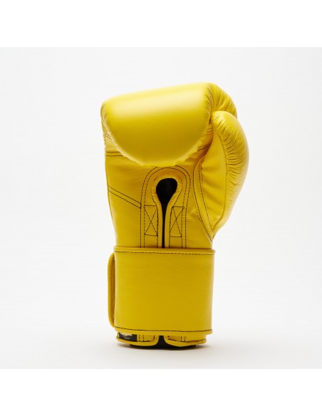 Leone Sport Gants de boxe dorés faits main en cuir de vache
