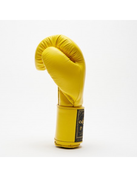 Leone Sport Handmade golden boxing gloves made from cowhide leather