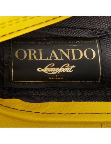 Leone Sport Gants de boxe dorés faits main en cuir de vache