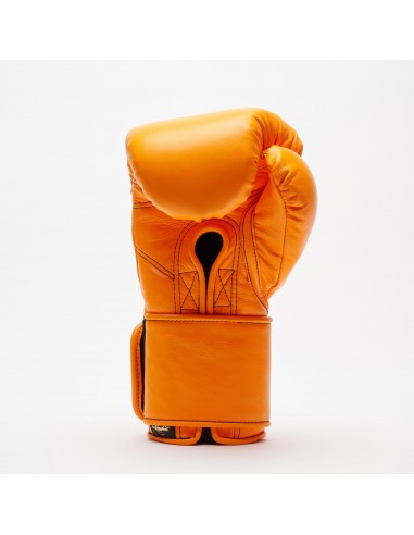 Leone Sport Handgemachte goldene Boxhandschuhe aus Rindsleder