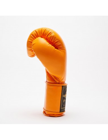 Leone Sport Handgemachte goldene Boxhandschuhe aus Rindsleder