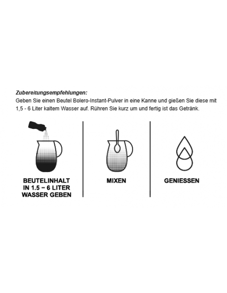 Erfrischend und lecker: Bolero Drinks für deinen Wassergenuss