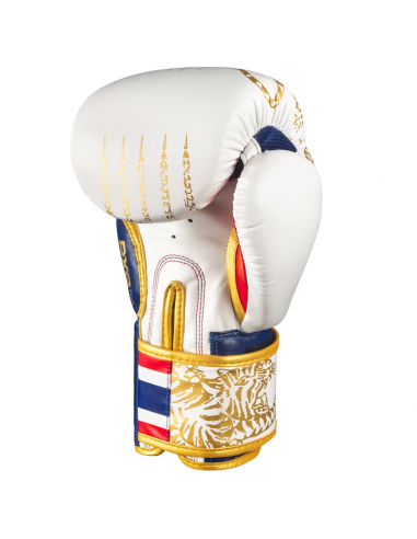 Phantom Boxhandschuhe Muay Thai Weiss/Gold
