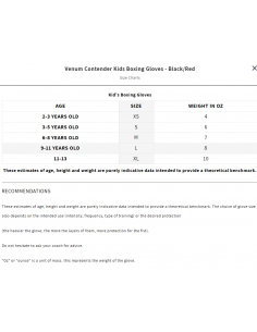 Acheter des gants de boxe Contender pour enfants - Venum dans la boutique en ligne suisse 2