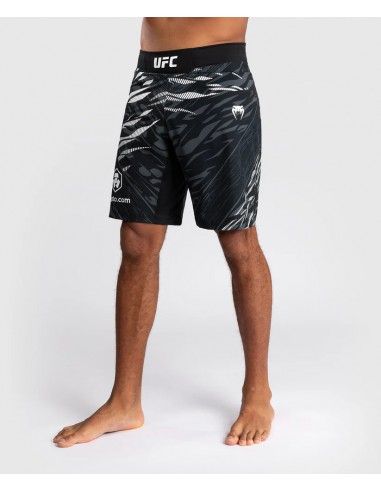 Venum UFC Fusion Authentic Fight Night Shorts - Long Fit Black/White