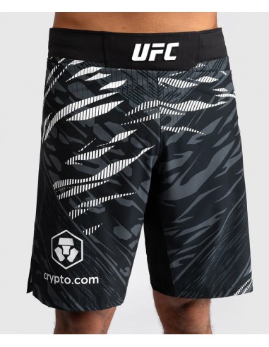 Venum UFC Fusion Authentic Fight Night Shorts - Long Fit Black/White