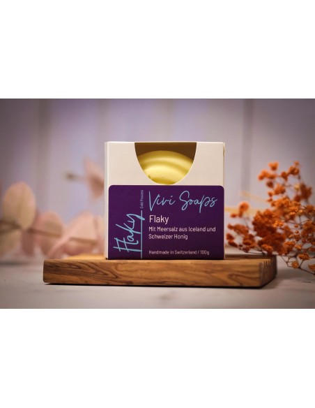 Savon au sel Flaky : soin islandais pour les peaux sensibles