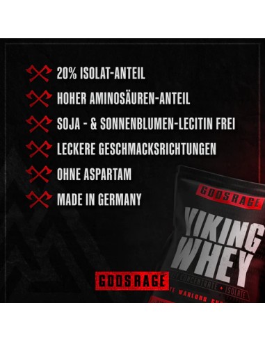 Gods Rage Viking Whey 1kg