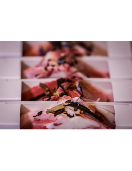 Woodland vegan natural soap: pampering with red clay