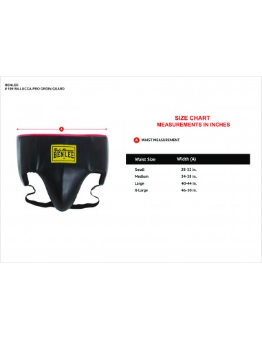 BENLEE logo groin guard LUCCA: Quality & fit for martial arts