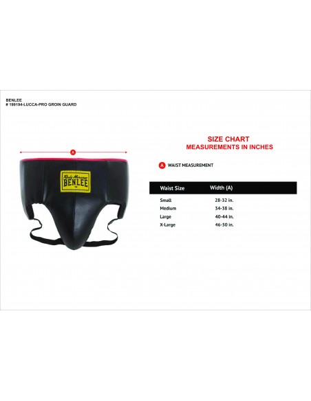 BENLEE logo groin guard LUCCA: Quality & fit for martial arts