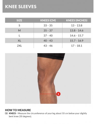 Stabilité et confort : Gorilla Wear Knee Sleeves 5mm