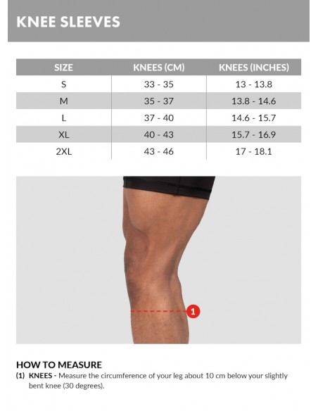 Stabilität und Komfort: Gorilla Wear Knee Sleeves 5mm