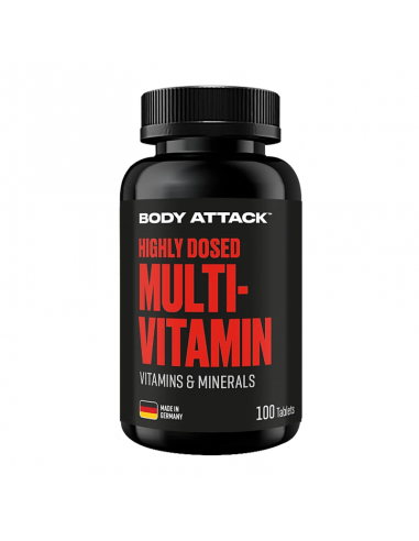 Découvre le pouvoir de Body Attack Multi Vitamines